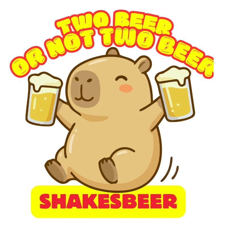 Zwei Bier oder nicht zwei Bier – Shakesbeer – Capybara