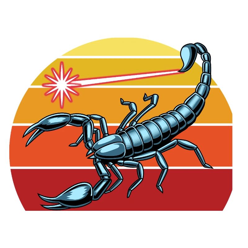 Retro Scorpio Zodiac for Scorpio Lovers