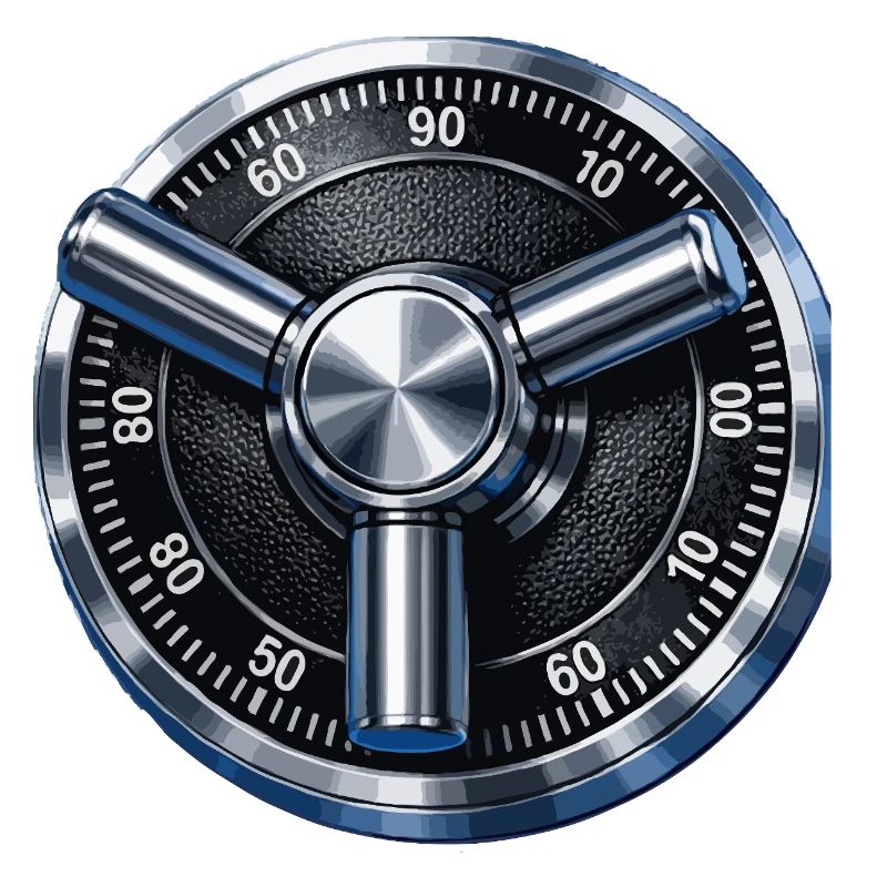 Security safe dial design