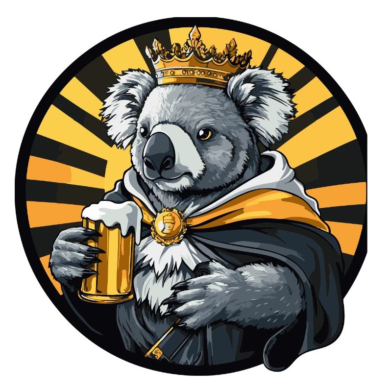 Koala Beer Funny