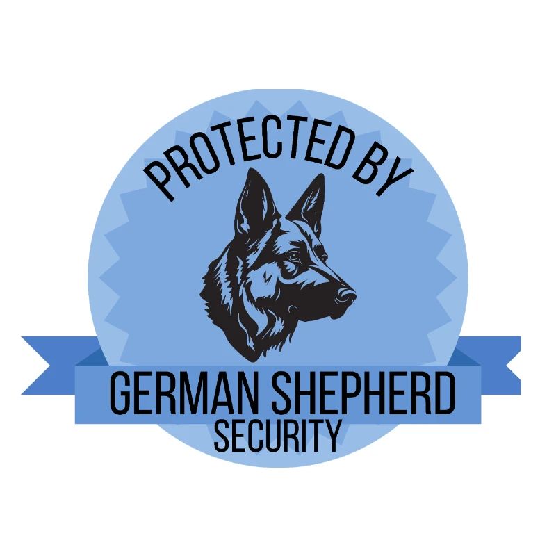 Protected By German Shepherd Security