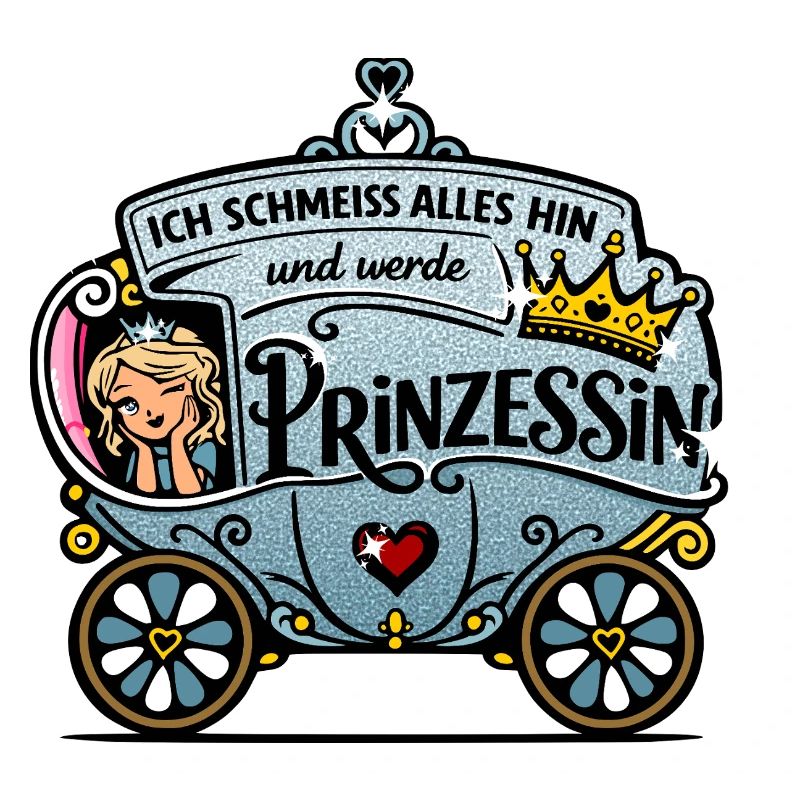 Ich werd Prinzessin Glitzerkutsche