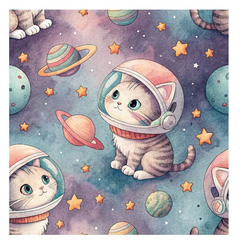Cosmic Kitten in Orbit
