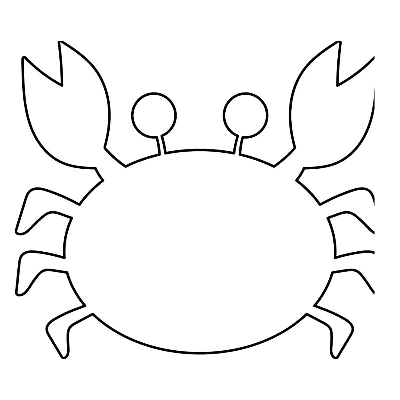 Krabbenumriss