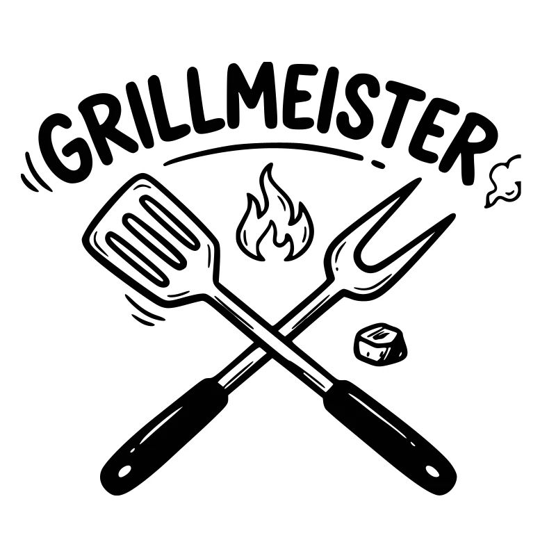 Grill Master BBQ Grilling Pitmaster Hommes