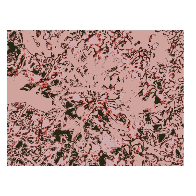 Rose Vines Abstract Pattern