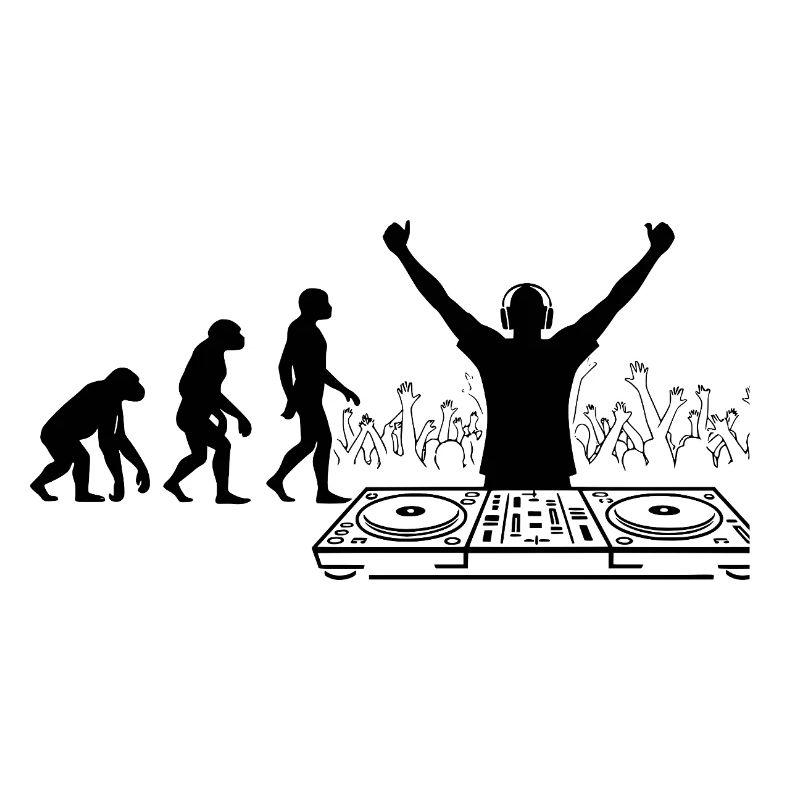 Evolution to DJ Humor Fun