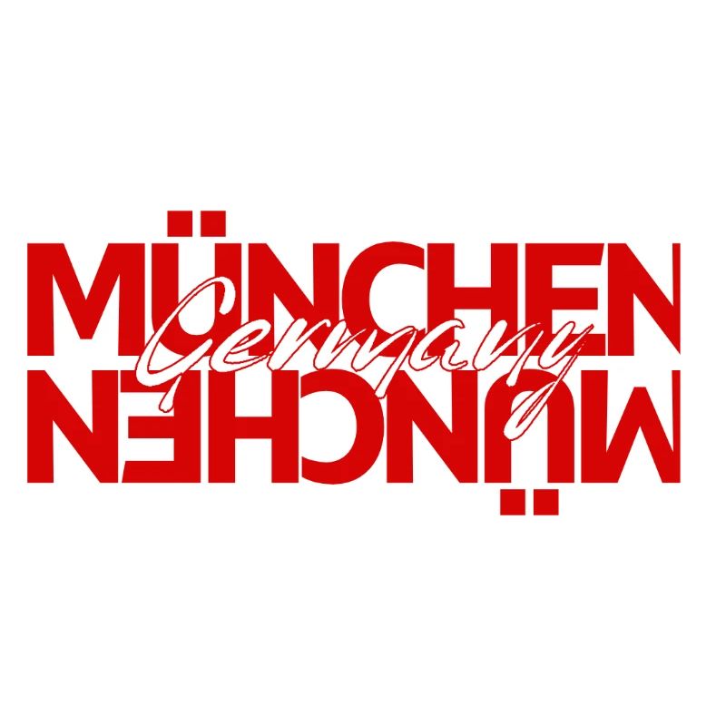 München Germany Script Overlay