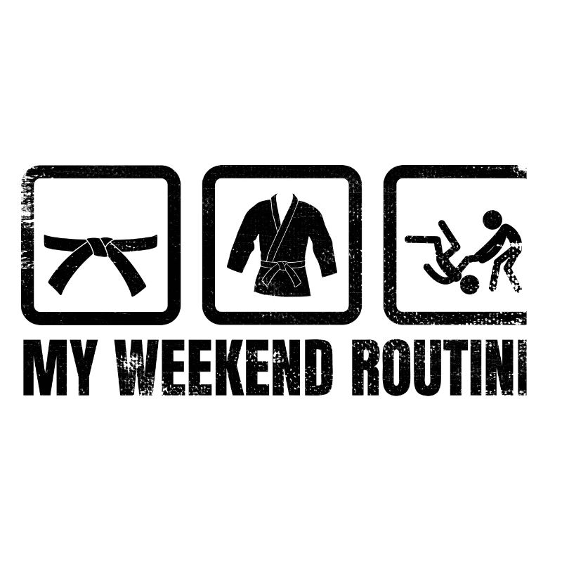 Routine du week-end de judoka
