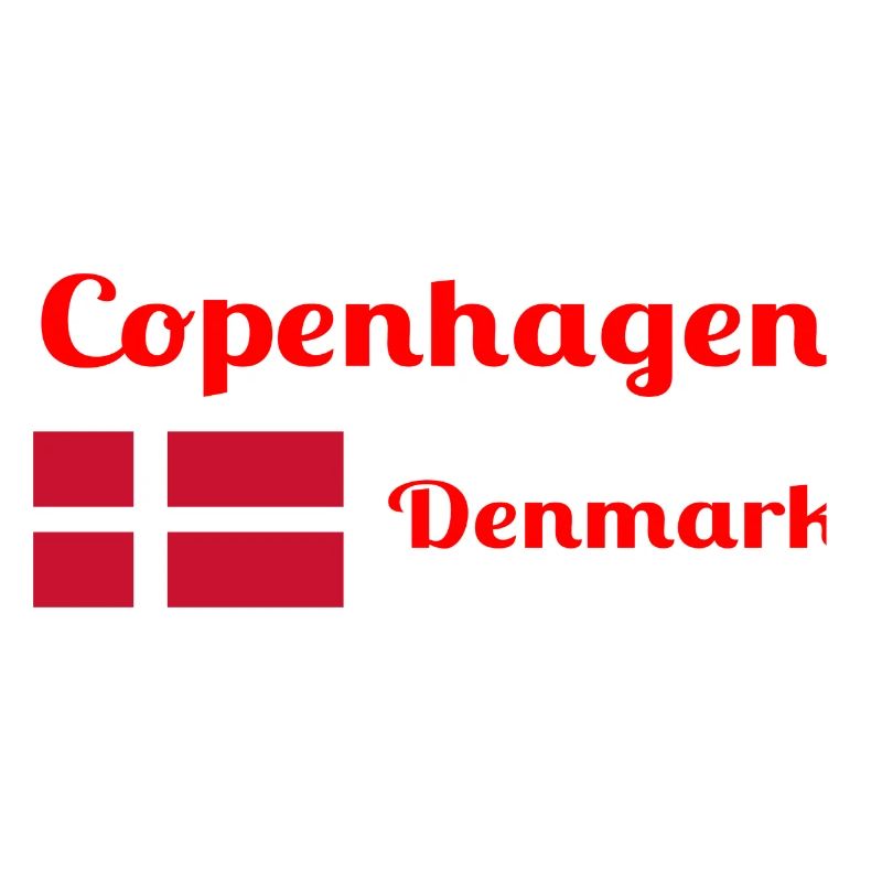Copenhague, Danemark - Imprimés élégants