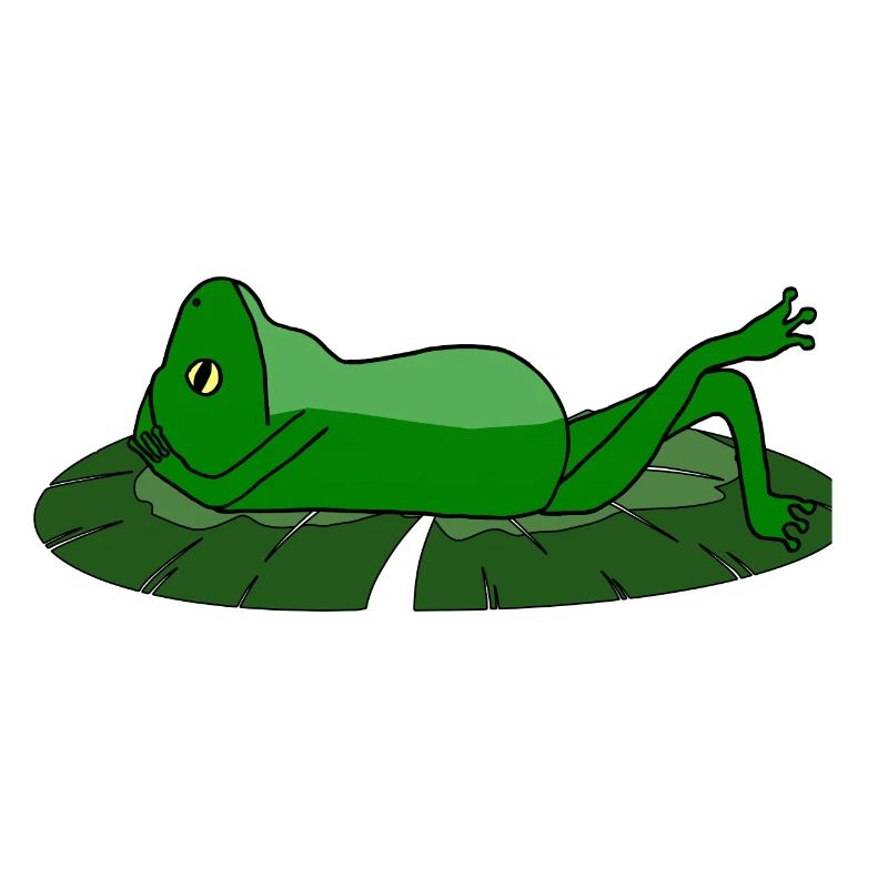 Frog Toad Chill Toad