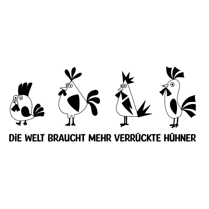  Hühner Spruch