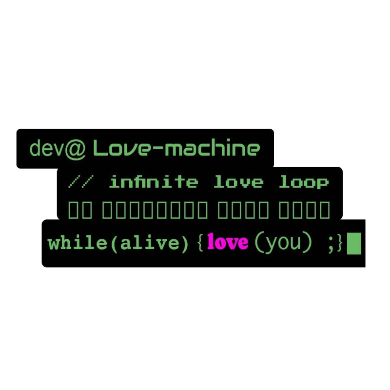 Romantic Geek Design for Developer: Loop i