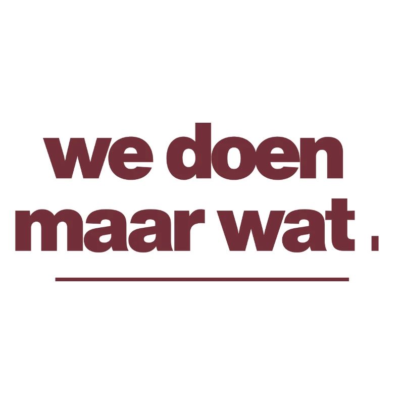 Let's just do some typography