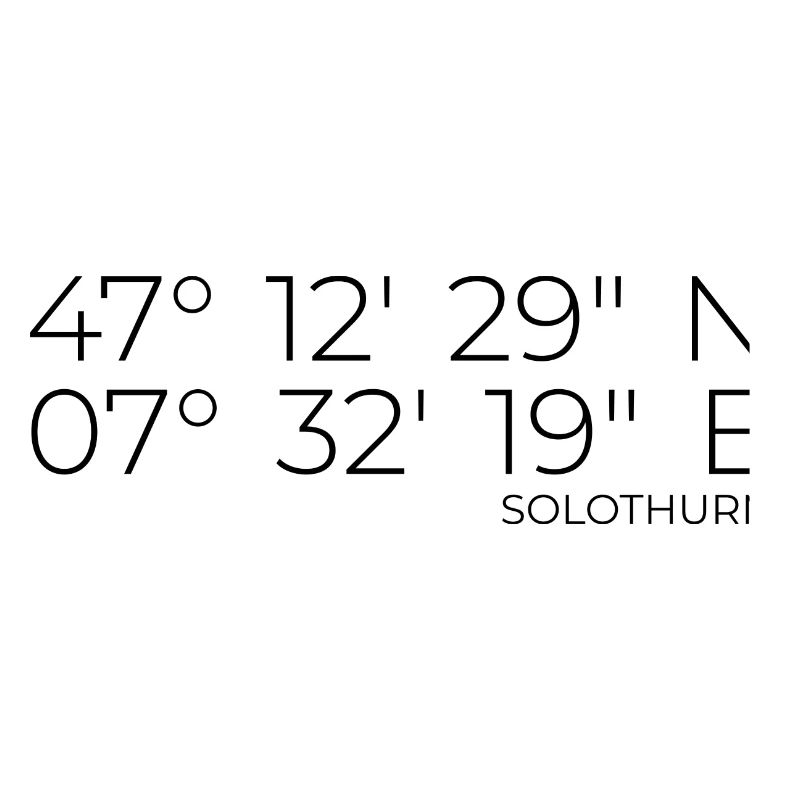 Coordinates Solothurn