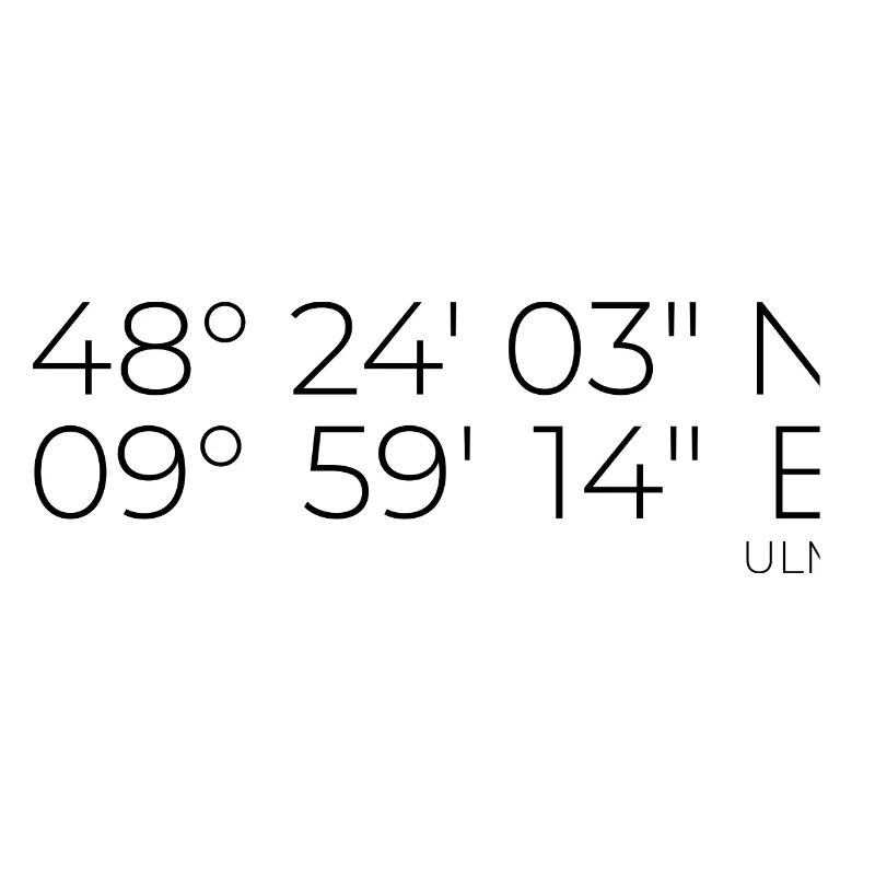 Coordinates Ulm