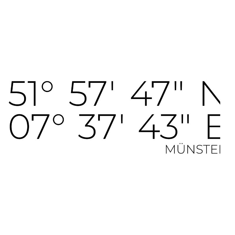 Coordinates Münster