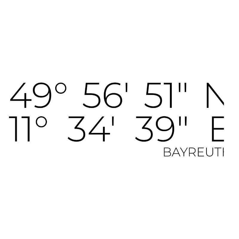 coordinates Bayreuth