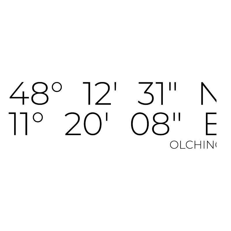 Coordinates Olching Bavaria