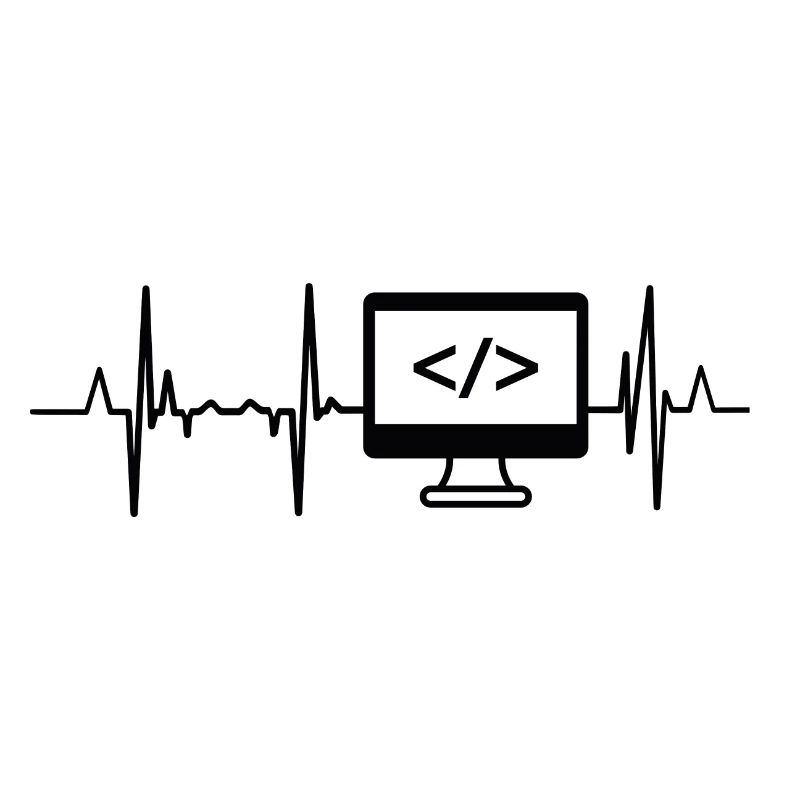 Programmierer Herzschlag