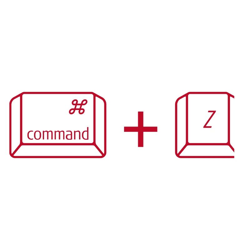 Command + Z