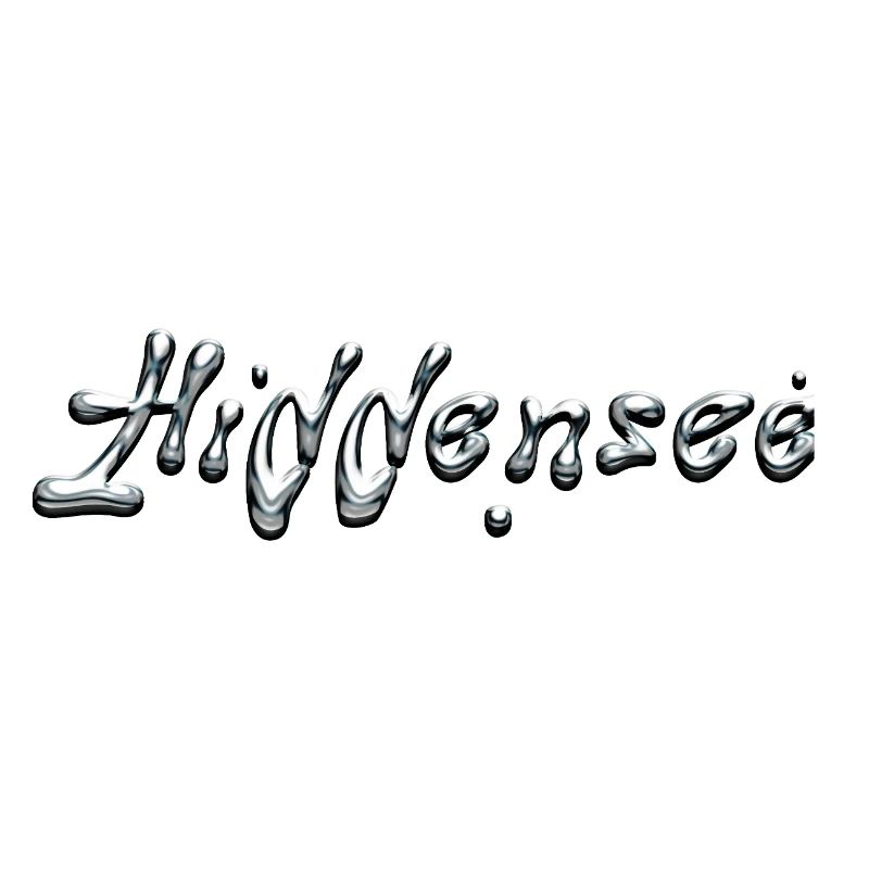 Lettrage chromé Hiddensee