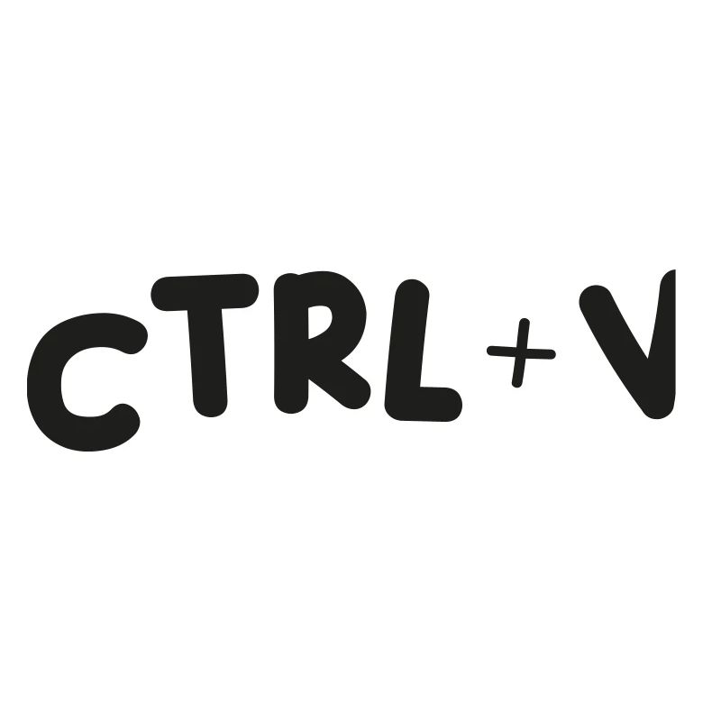 CTRL+V Paste -Gift for IT and Twins