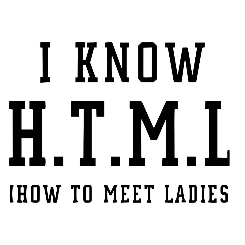Je connais le HTML