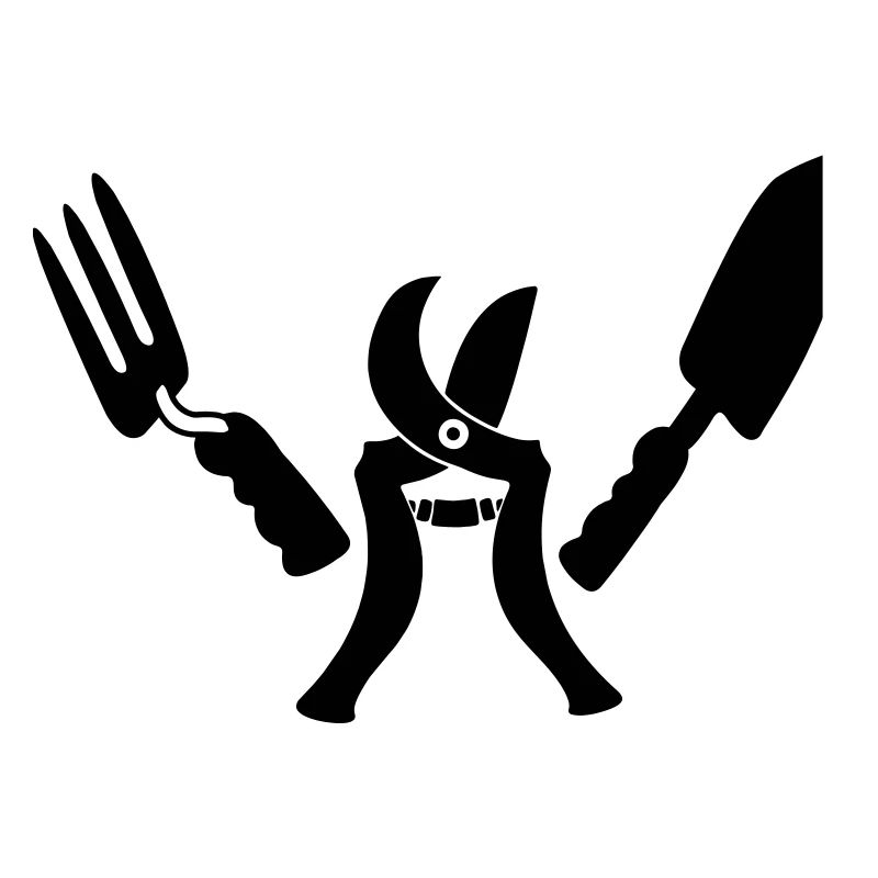 Gartengärtner bereit