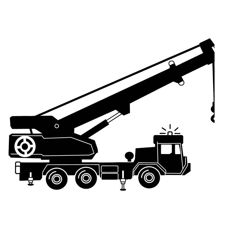 Kranwagen oder Abschleppwagen