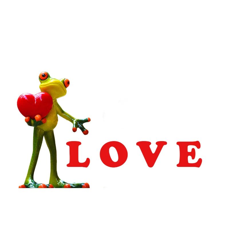 Liebe Samen mit bunten Samen