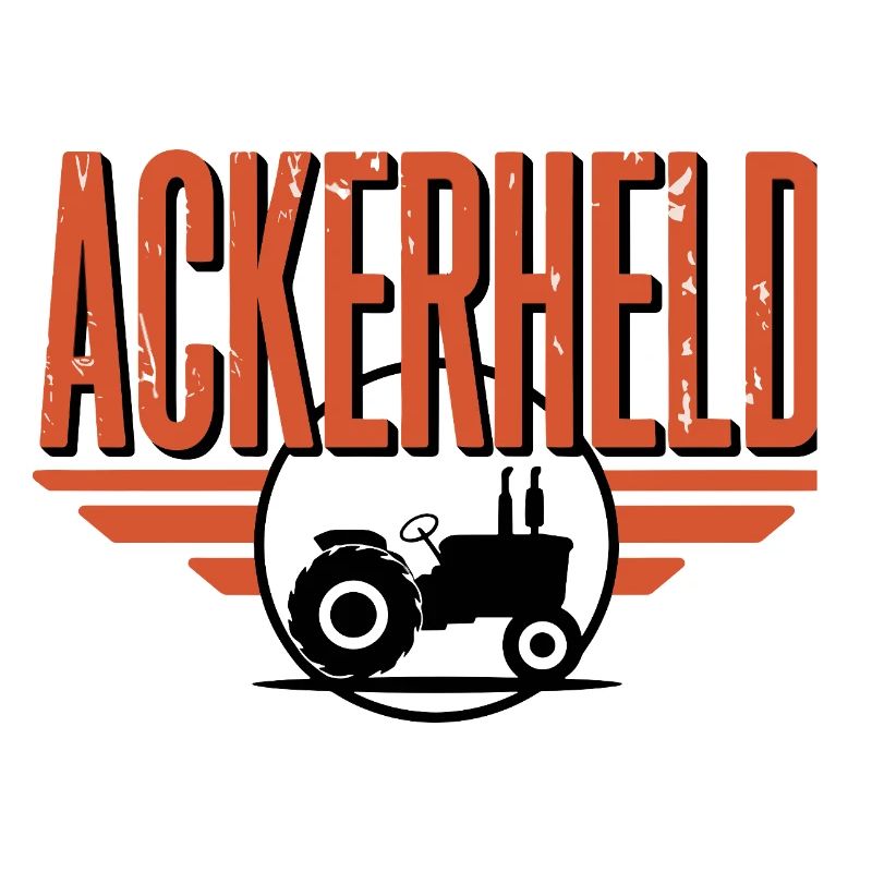  Ackerheld Traktor Bauer Landwirt Landwirtschaft