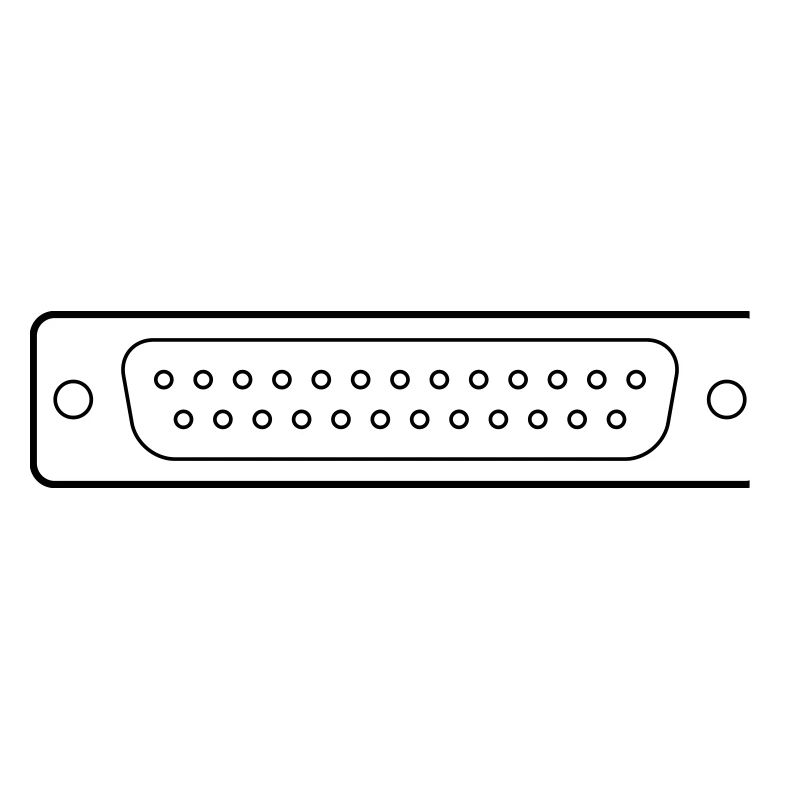 DB 25 Connector Parallel, Printer