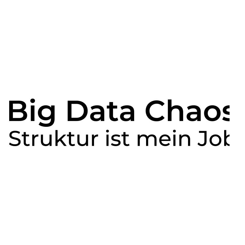 Big Data Chaos – La structure est mon travail