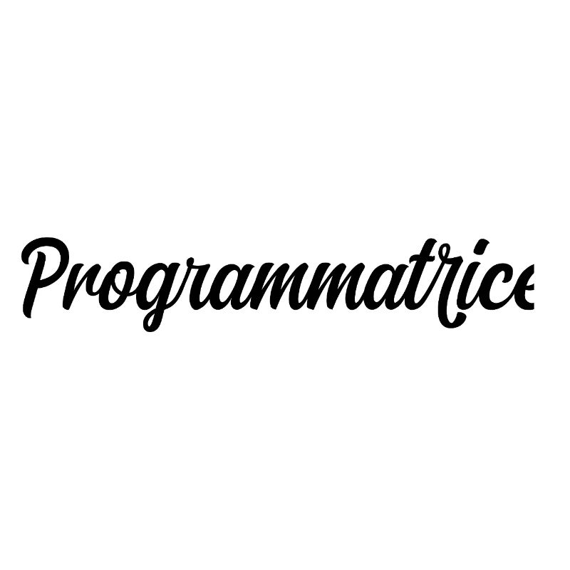Programmatrice Informatique Code Développeuse Web