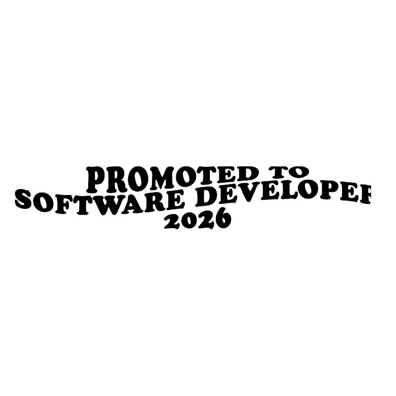 Promoted to Software Developer 2026