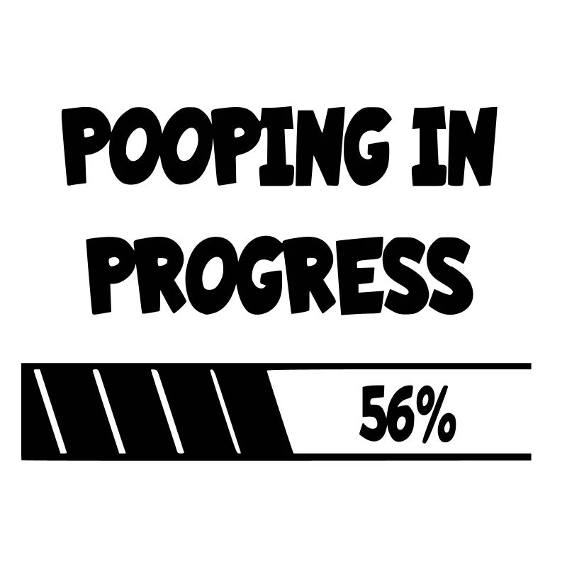 Poop in the making, progress *