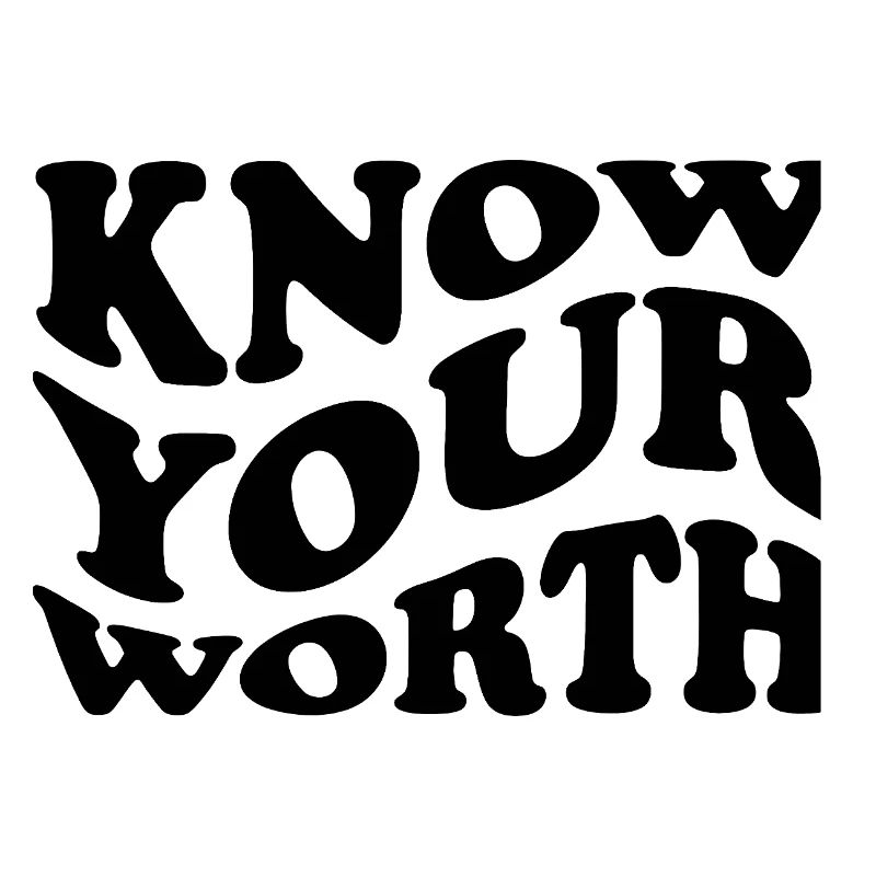 Know Your Worth – Self-Love Statement