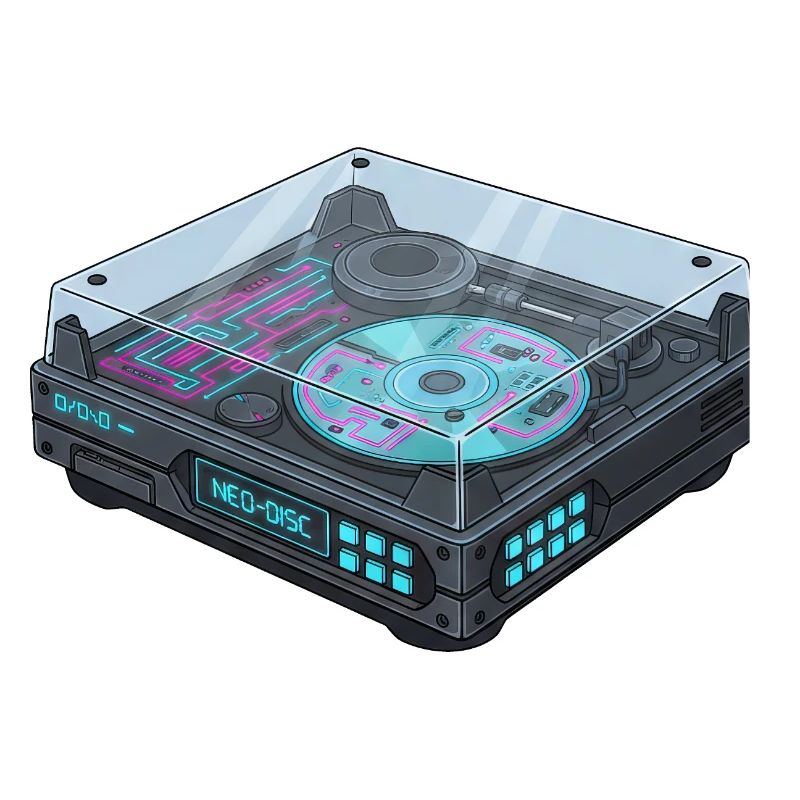 Futuristic Turntable Cool Modern Design