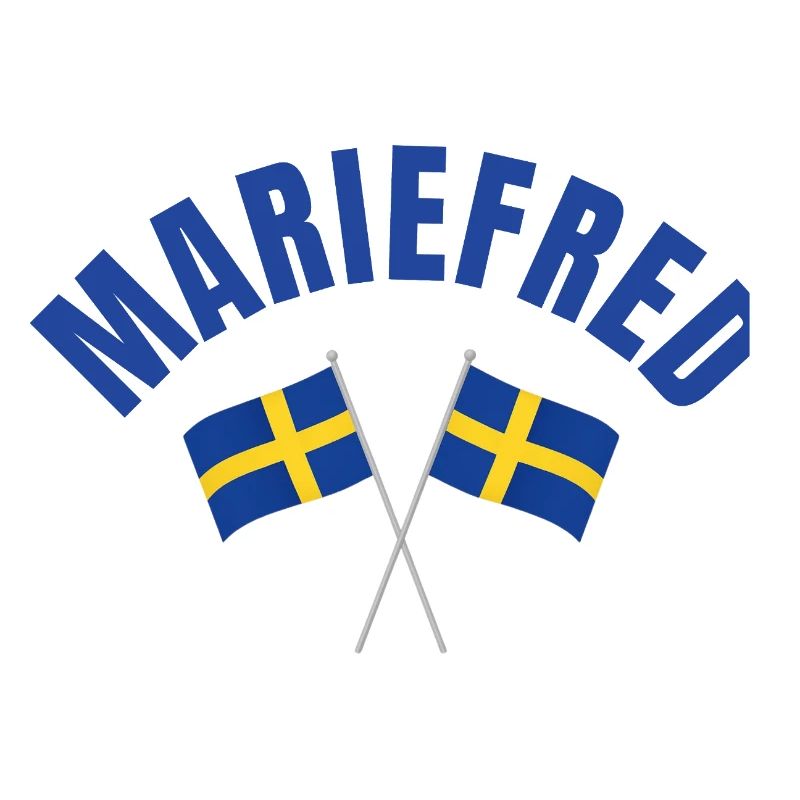 Mariefred Swedish Flags