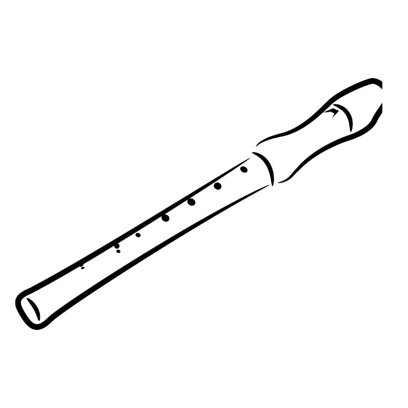 Dessin de flûte