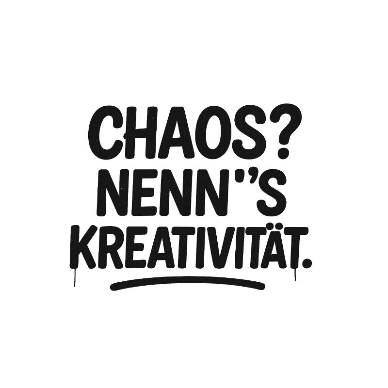 Chaos or creativity