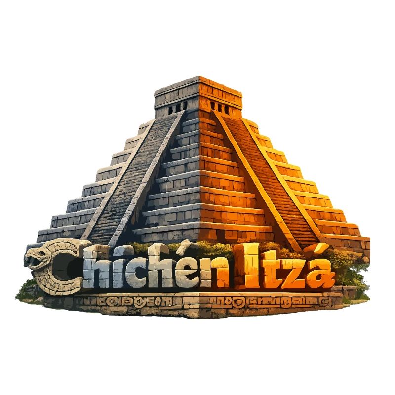 Serpent pyramidal de Chichen Itza