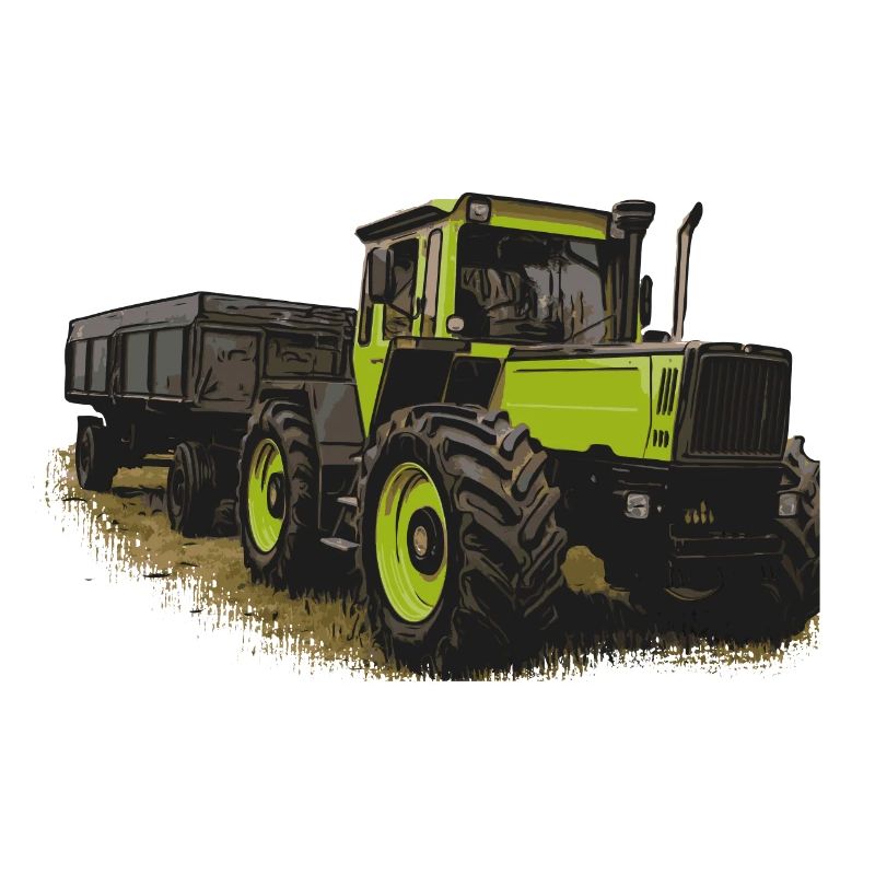 MB trac 1600 turbo avec remorque