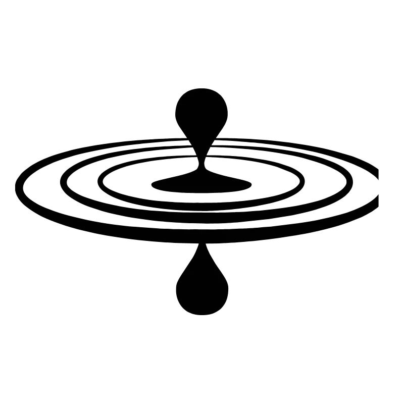 Logo de pleine conscience Drop Water