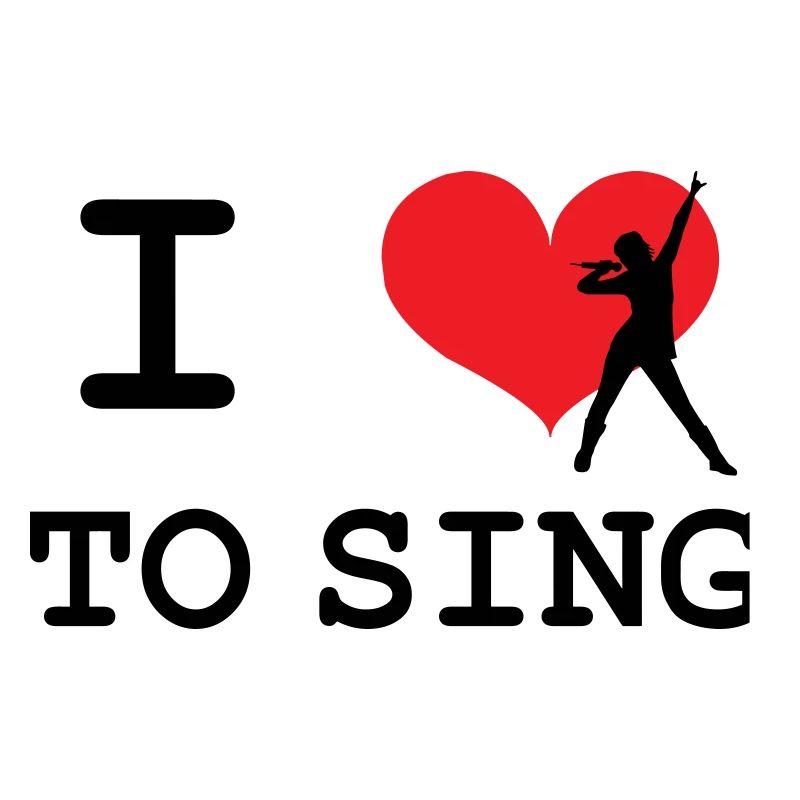 I love to sing