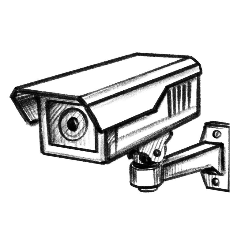 Sécurité des caméras de sécurité - Illusionration