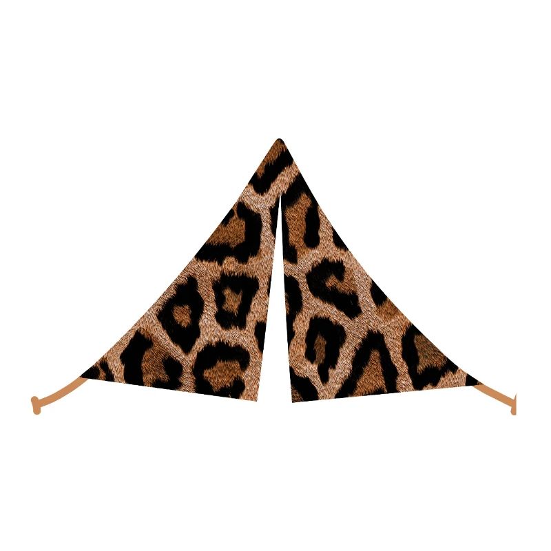 Tent Camping Leolook Leopard Pattern Camper Outdoor