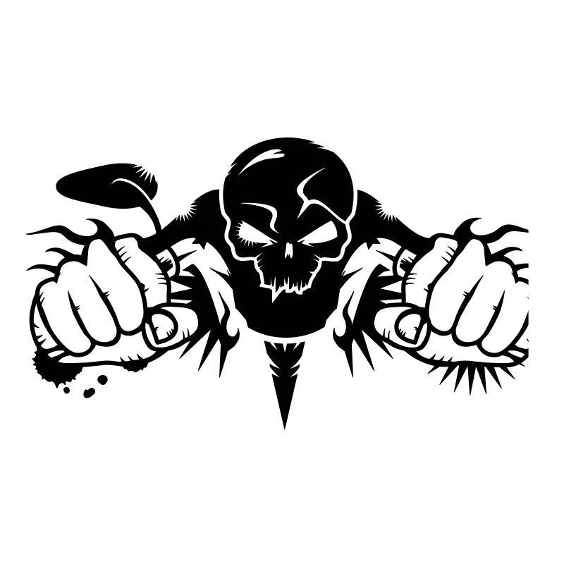 Skull Motorcycle
