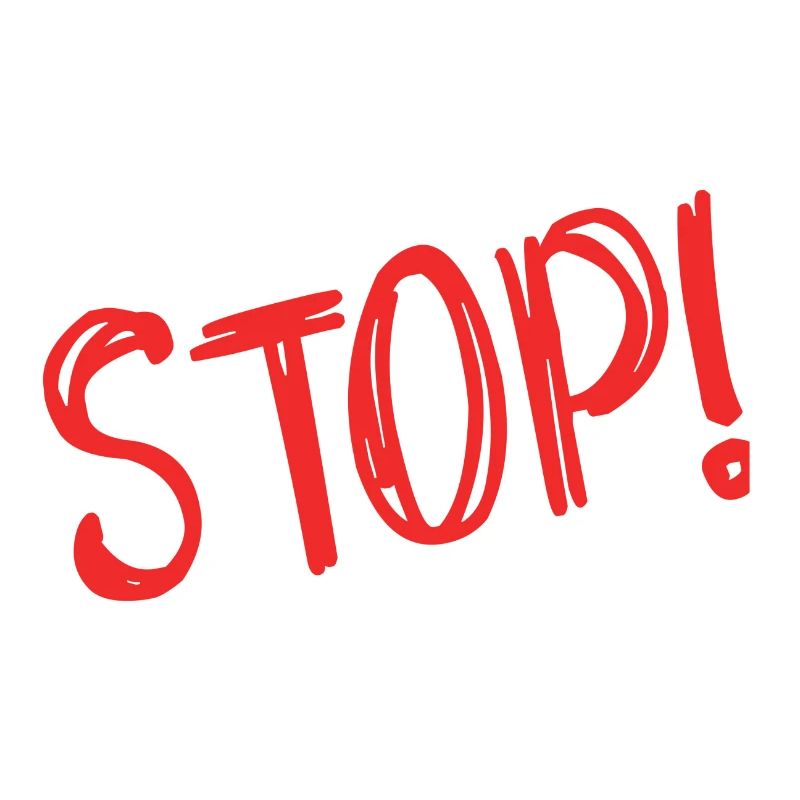 STOP. HUMOR. MESSAGE. QUOTATION. PANEL. DAD